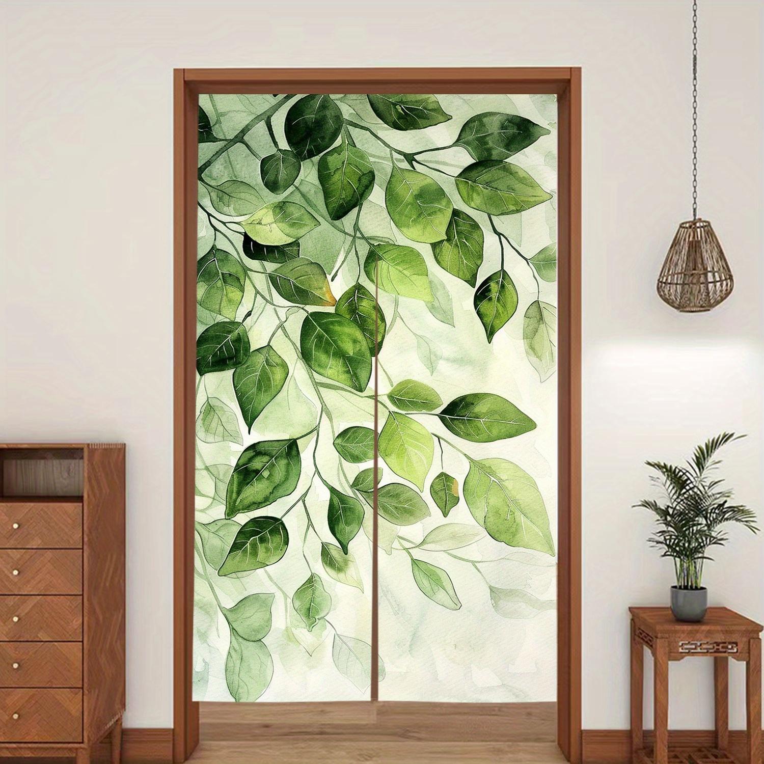 2D Door Curtain, 1pc Watercolor Green Leaves Door Curtain , Botanical Nature Style, Decorative Linen Curtain for 65x100cm26x39in
2D Door Curtain, 1pc Watercolor Green Leaves Door Curtain , Botanical Nature Style, Decorative Linen Curtain for 65x100cm26x39in