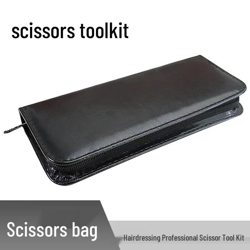 Чорний чохол-сумка для перукарських ножиць з подвійною ручкою - вміщує 2 ножиці
Чорний чохол-сумка для перукарських ножиць з подвійною ручкою - вміщує 2 ножиці