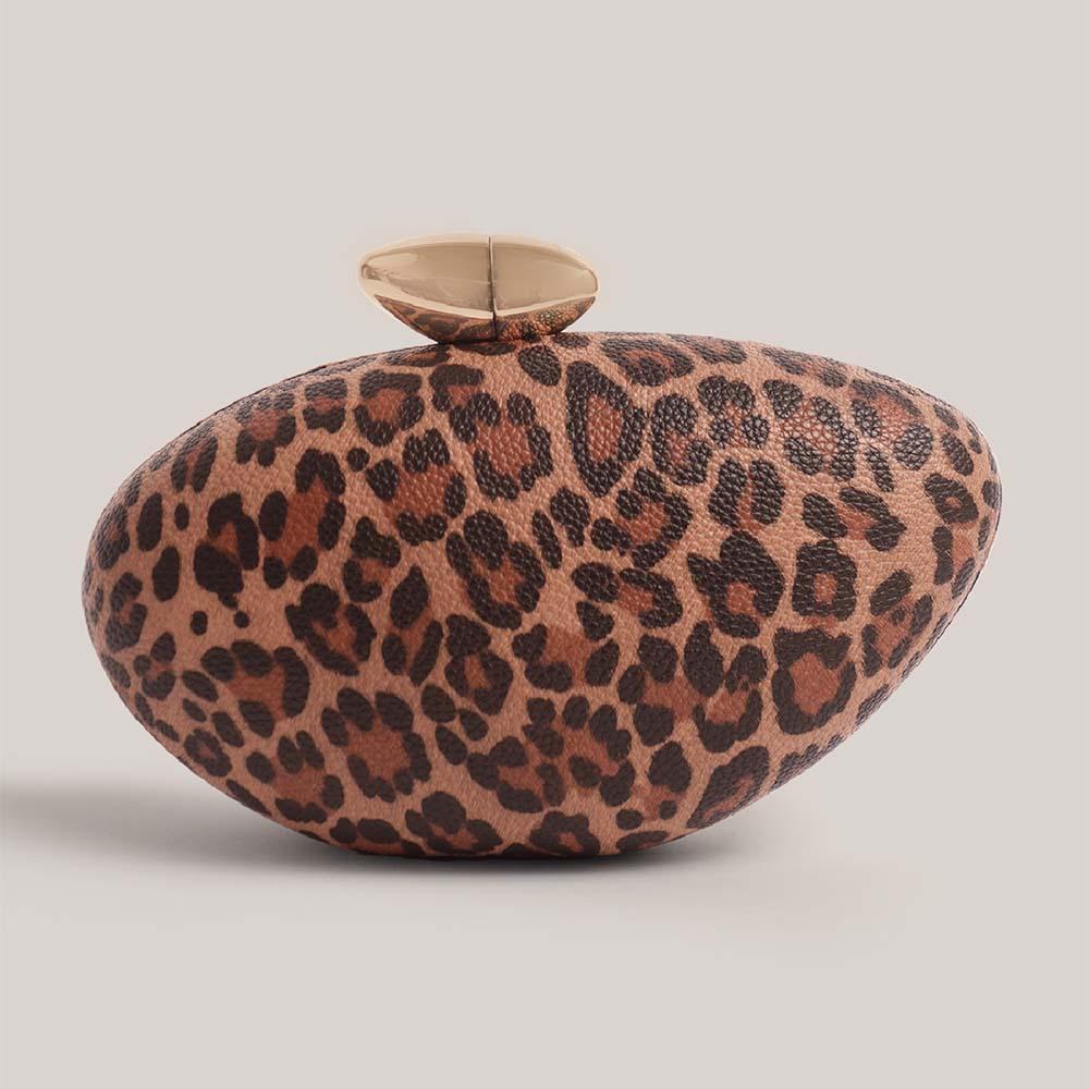 Women S Shoulder Oblique Span Bag, Special-Shaped Leopard Print Pu Bullet Bag, Fashion Wedding Dinner Clutch Bag
Women S Shoulder Oblique Span Bag, Special-Shaped Leopard Print Pu Bullet Bag, Fashion Wedding Dinner Clutch Bag