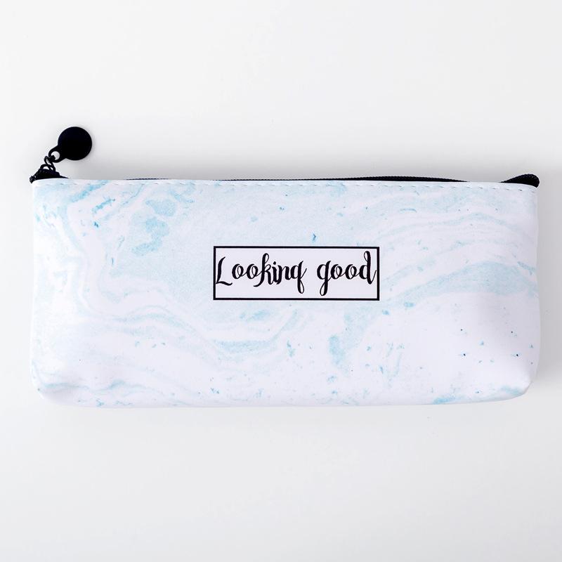 1 Pc Cute Pen Pouch Large Capacity Marble Pattern Writing Supplies Leather Pen Bag Pencil Bag Pencil Case Zipper Pouch
1 Pc Cute Pen Pouch Large Capacity Marble Pattern Writing Supplies Leather Pen Bag Pencil Bag Pencil Case Zipper Pouch
