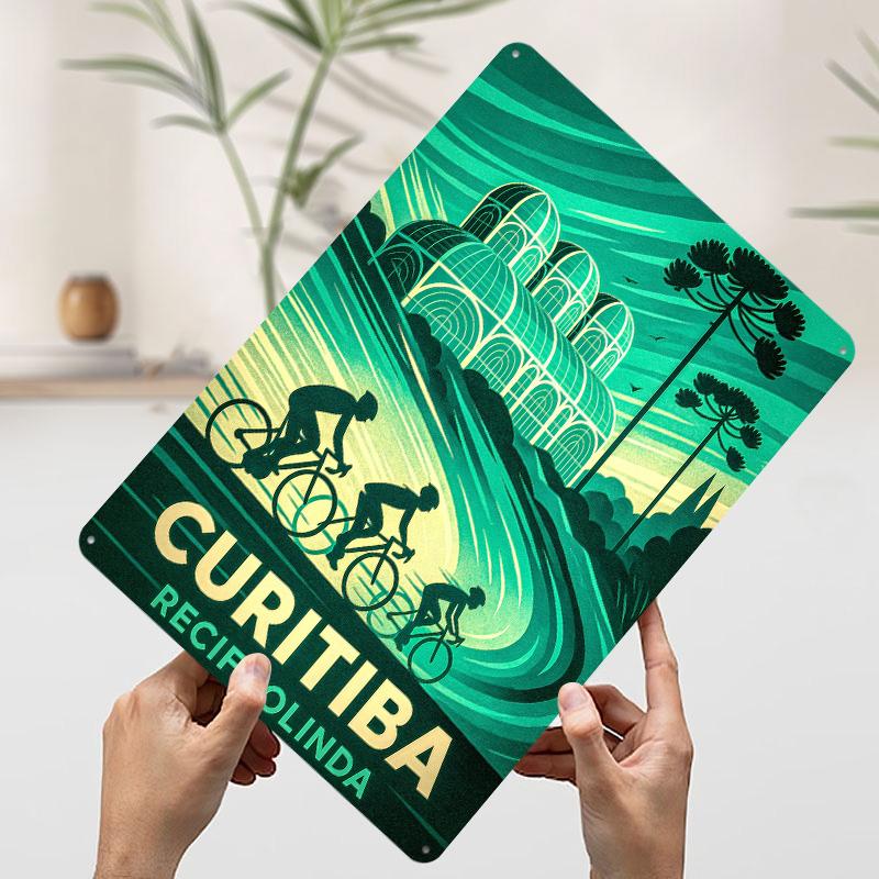 Curitiba Travel With Cyclists Printed Poster Customized Wall Art Retro Vintage Metal Tin Signs for Room Decor Men Man Cave Home 7.9x11.8In(20x30cm)
Curitiba Travel With Cyclists Printed Poster Customized Wall Art Retro Vintage Metal Tin Signs for Room Decor Men Man Cave Home 7.9x11.8In(20x30cm)