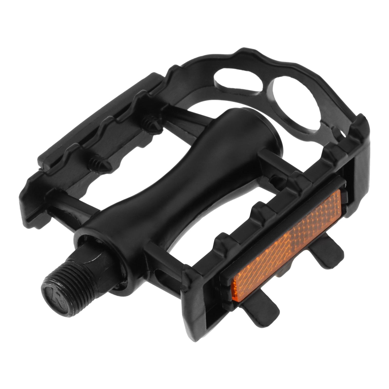 Bicycle Pedals, 9/16 Aluminum Alloy Non-Slip Bike Pedals with Reflectors, Lightweight Platform Pedals for Mountain Bike, Road Bike, City Bike, 1 Pair чёрный
Bicycle Pedals, 9/16 Aluminum Alloy Non-Slip Bike Pedals with Reflectors, Lightweight Platform Pedals for Mountain Bike, Road Bike, City Bike, 1 Pair чёрный