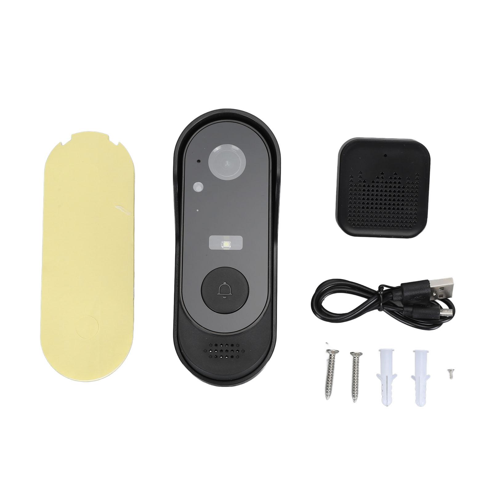 Video Doorbell HD 2 Way Talk Night Vision IP65 Waterproof Phone Viewing Wireless Camera Doorbell
Video Doorbell HD 2 Way Talk Night Vision IP65 Waterproof Phone Viewing Wireless Camera Doorbell