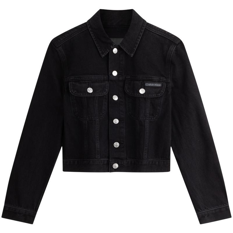 Calvin Klein American Vintage Classic Label Cotton Short Denim Jacket Women Jackets Black J225382 XS
Calvin Klein American Vintage Classic Label Cotton Short Denim Jacket Women Jackets Black J225382 XS