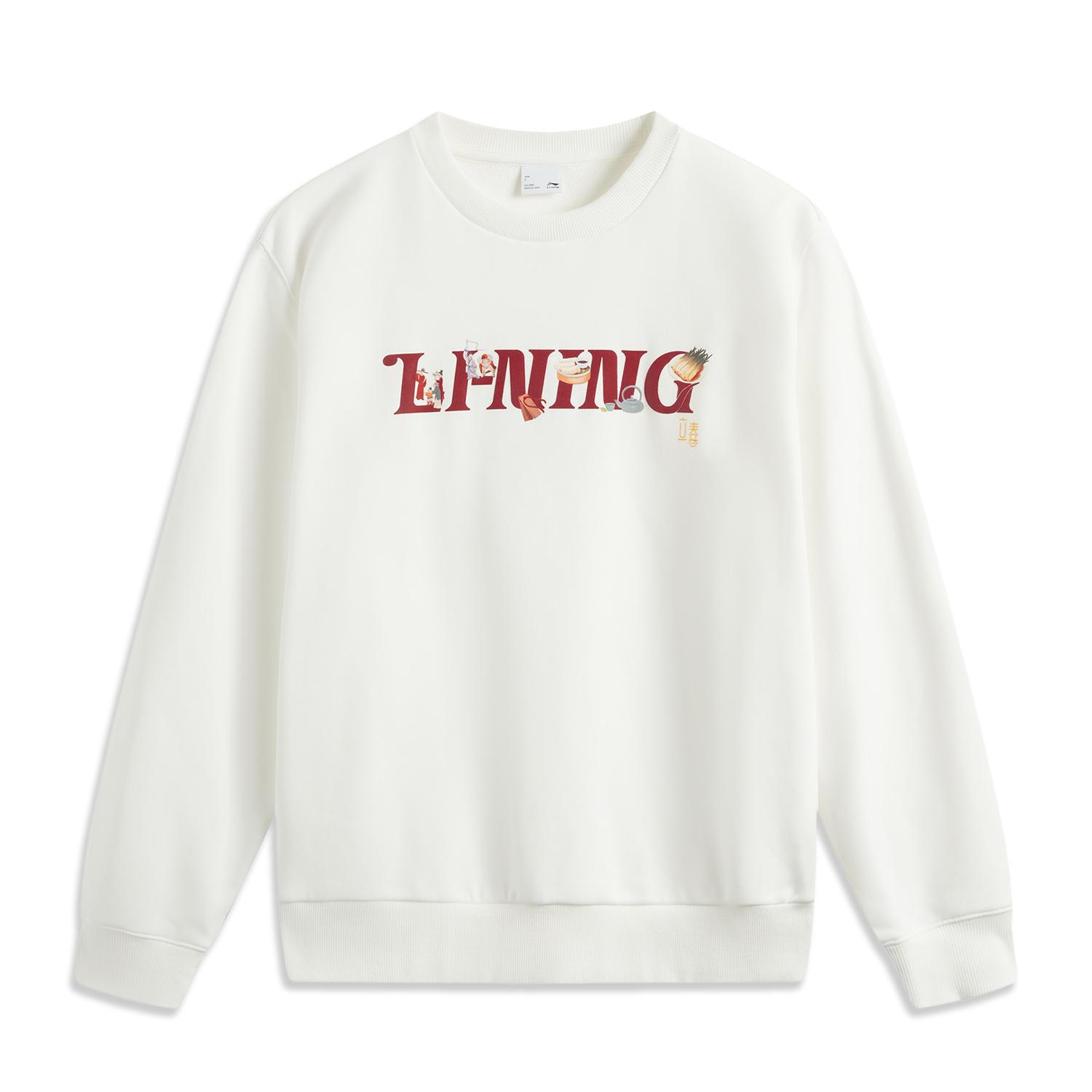 Li Ning Sports Lifestyle Series Удобная повседневная свободная простая толстовка-пуловер с круглым вырезом Унисекс-толстовка Off-White AWDV247-1 S
Li Ning Sports Lifestyle Series Удобная повседневная свободная простая толстовка-пуловер с круглым вырезом Унисекс-толстовка Off-White AWDV247-1 S