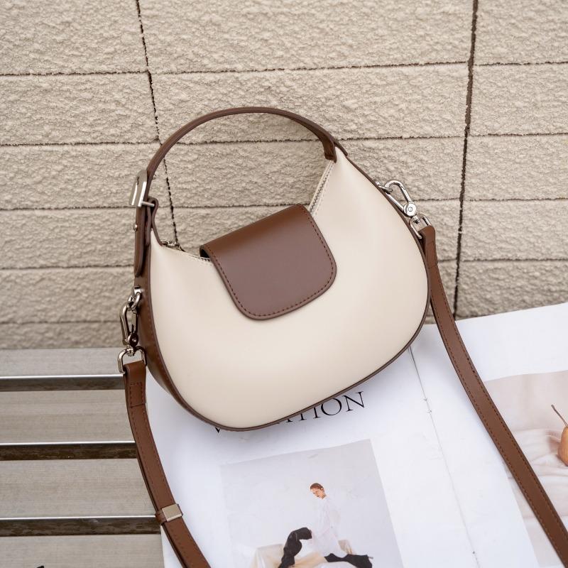 Genuine Leather Crescent-shaped Dumpling Wrapping, Half-moon Hand-carried Single-shoulder Bag, Hand-held Crossbody Bag One Size бежевий/кавовий
Genuine Leather Crescent-shaped Dumpling Wrapping, Half-moon Hand-carried Single-shoulder Bag, Hand-held Crossbody Bag One Size бежевий/кавовий