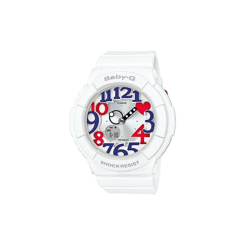 Casio BABY-G Neon Series Classic Pointer Dual Display Dial Sports Waterproof Quartz Watch Quartz Movement Resin Strap Japanese and Korean BGA-130TR-7B белый
Casio BABY-G Neon Series Classic Pointer Dual Display Dial Sports Waterproof Quartz Watch Quartz Movement Resin Strap Japanese and Korean BGA-130TR-7B белый