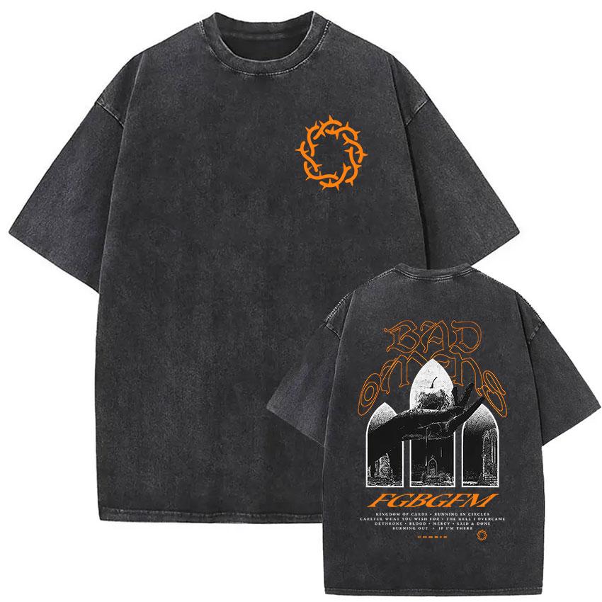 Rock Band Bad Omens Vintage Washed T Shirt Do You Feel Love Tour Tshirts Men Women Retro Gothic Metal Oversized T Shirts S
Rock Band Bad Omens Vintage Washed T Shirt Do You Feel Love Tour Tshirts Men Women Retro Gothic Metal Oversized T Shirts S