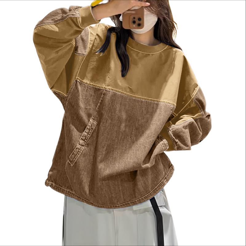 ZANZEA Женская повседневная модная блузка с круглым вырезом и длинным рукавом 4XL хаки
ZANZEA Женская повседневная модная блузка с круглым вырезом и длинным рукавом 4XL хаки