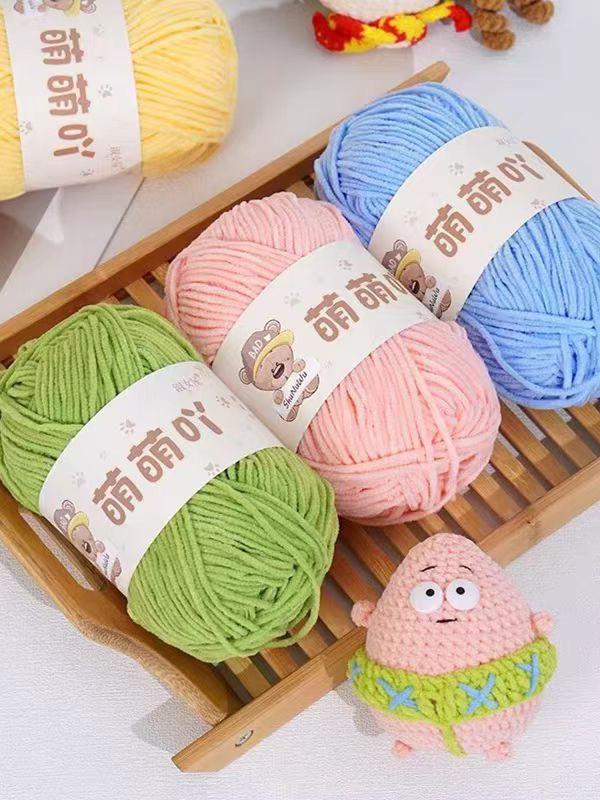 135m 40g Hand Knitting Chenille Yarn Crochet Velvet Yarn Knit Sweater Hat Scarf Line Crocheting Slipper Bag Threads Velvet Yarn
135m 40g Hand Knitting Chenille Yarn Crochet Velvet Yarn Knit Sweater Hat Scarf Line Crocheting Slipper Bag Threads Velvet Yarn