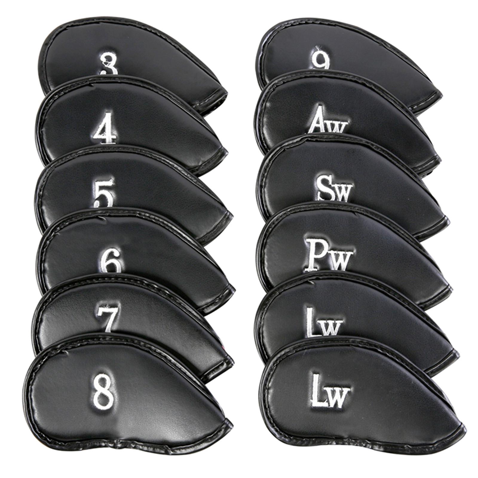 12Pcs Golfs Head Cover, Thick Synthetic PU Leathers Golfs Iron Head Cover with Big Number for Long Neck Golfs Club Head 1
12Pcs Golfs Head Cover, Thick Synthetic PU Leathers Golfs Iron Head Cover with Big Number for Long Neck Golfs Club Head 1