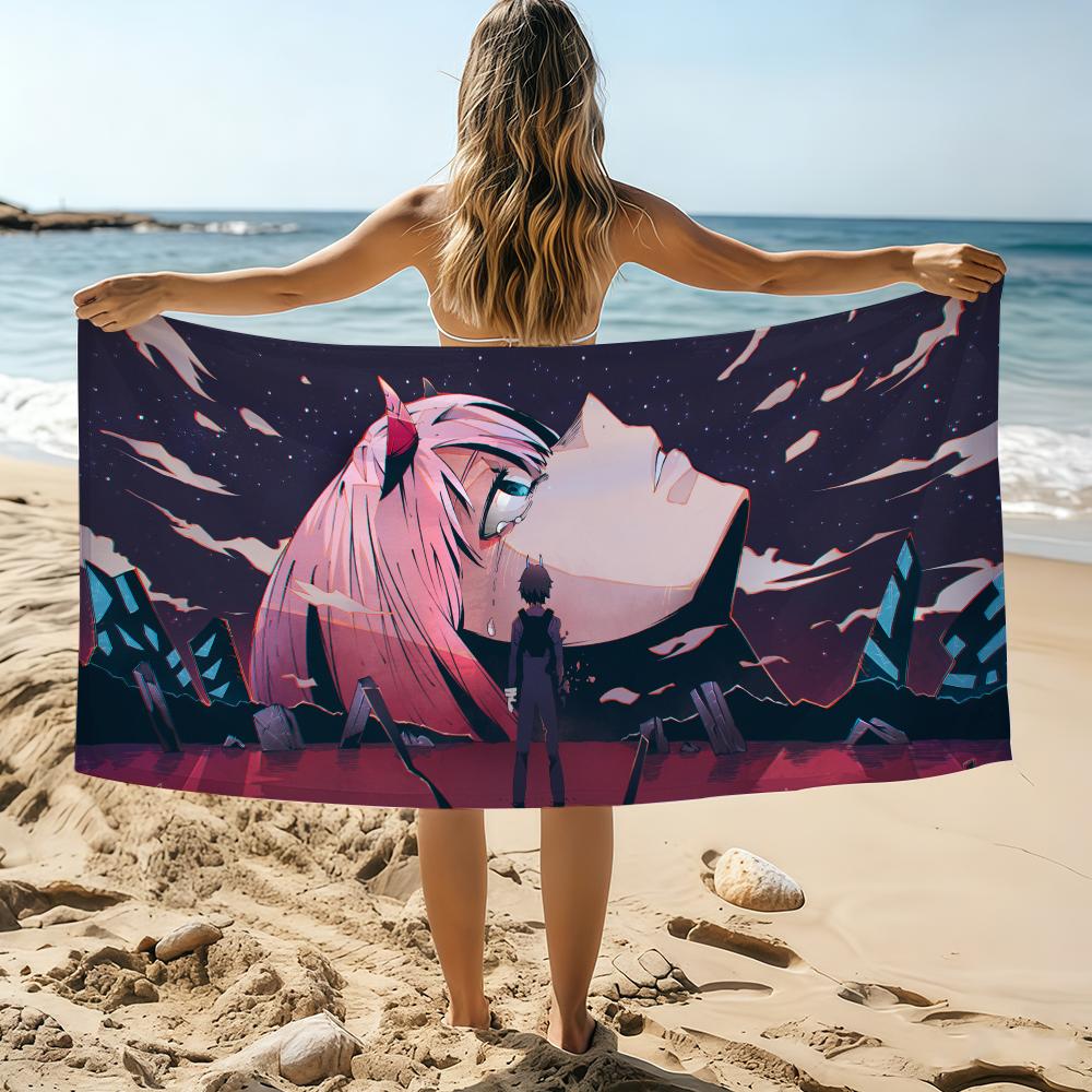Anime D-Darling in the F-ranxx 02 Towel Beach Towel Oversized Quick Dry Towel Absorbent Soft Swim BeachTowels for Men Women W40*H60(CM)
Anime D-Darling in the F-ranxx 02 Towel Beach Towel Oversized Quick Dry Towel Absorbent Soft Swim BeachTowels for Men Women W40*H60(CM)