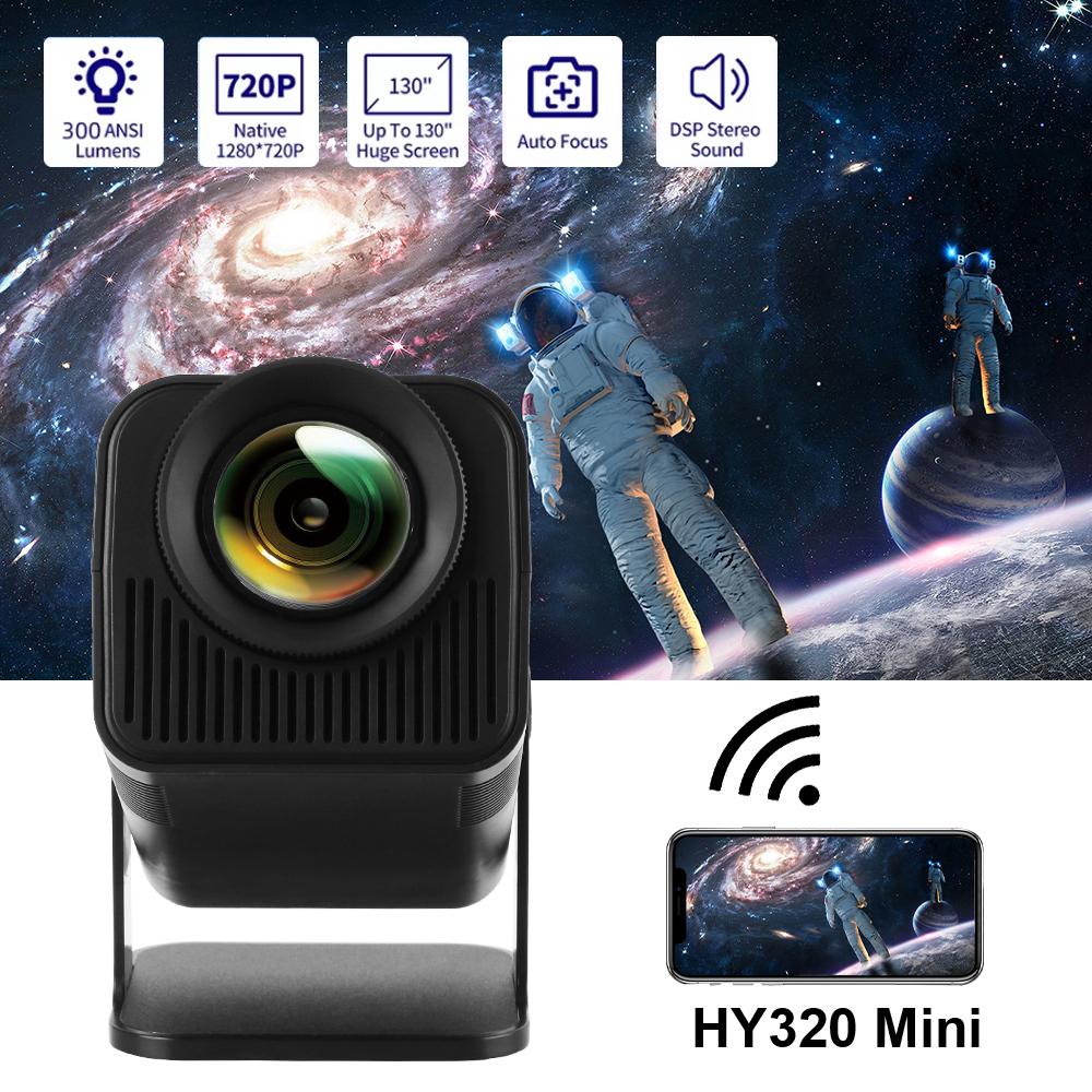 Android 11 Upgrade Home Cinema HY320 Visual Audio Image HD 1920x1080P Electron Portable Projecto Smart 4K Projector Outdoor Office Black
Android 11 Upgrade Home Cinema HY320 Visual Audio Image HD 1920x1080P Electron Portable Projecto Smart 4K Projector Outdoor Office Black