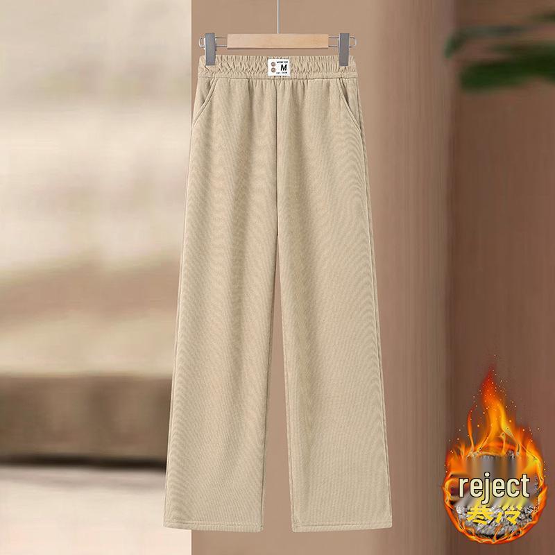 Mom s Wide-Leg Ice Silk High-Waisted Cropped Pants - Summer Casual Plus Size XL хаки
Mom s Wide-Leg Ice Silk High-Waisted Cropped Pants - Summer Casual Plus Size XL хаки