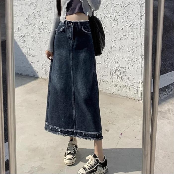 2024 Retro French Petite A-Line Denim Midi Dress for Women - Spring/Autumn Collection Large
2024 Retro French Petite A-Line Denim Midi Dress for Women - Spring/Autumn Collection Large