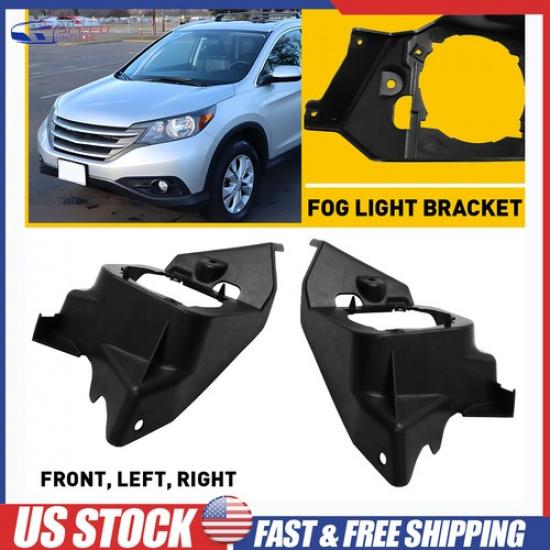 Fog Light Bracket Set For 2012-2014 Honda CR-V Textured Black Front Left & Right
Fog Light Bracket Set For 2012-2014 Honda CR-V Textured Black Front Left & Right