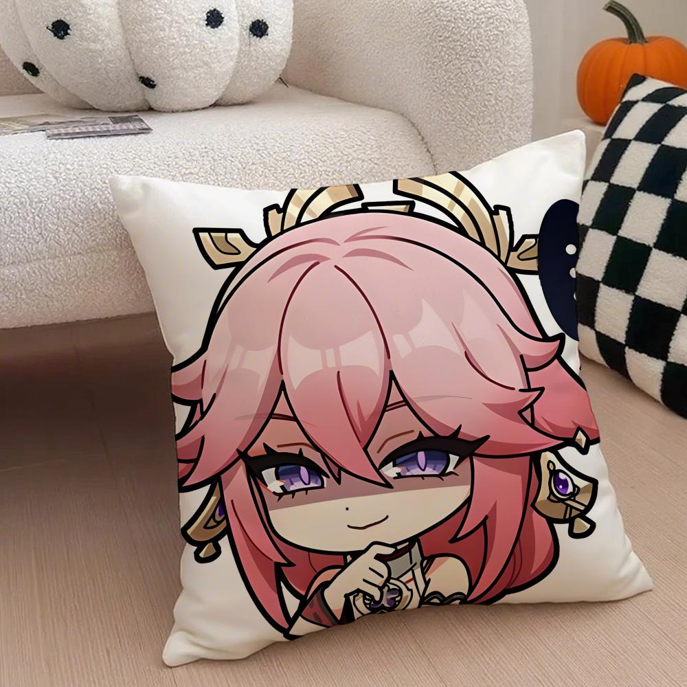 miHoYo hot funny Genshin emotes meme Cushion Cover Throw Pillow Cover Hidden Button Durable Polyester Chair Cushion 30X30cm
miHoYo hot funny Genshin emotes meme Cushion Cover Throw Pillow Cover Hidden Button Durable Polyester Chair Cushion 30X30cm
