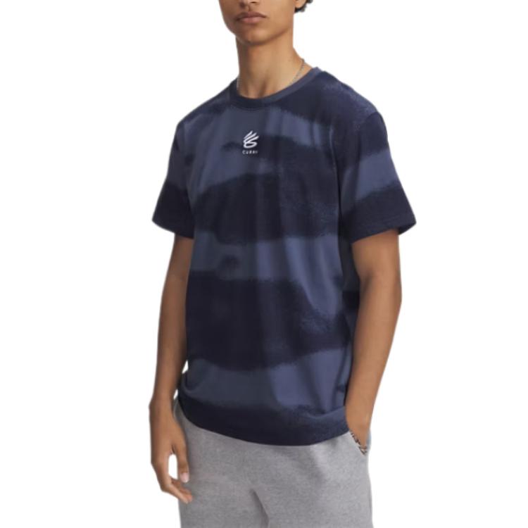 Under Armour Curry Logo Heavyweight Color Block Soft Comfortable Simple Versatile Short Sleeve T-Shirt Men T-Shirts Dark-Blue 1387107-044 XL
Under Armour Curry Logo Heavyweight Color Block Soft Comfortable Simple Versatile Short Sleeve T-Shirt Men T-Shirts Dark-Blue 1387107-044 XL