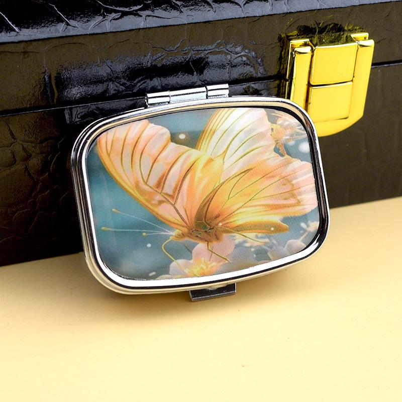 Simple Pattern 2 Compartments Metal Medicine Box Portable Travel Decorated Sealed Small Pill Organizer Container Storage жёлтый
Simple Pattern 2 Compartments Metal Medicine Box Portable Travel Decorated Sealed Small Pill Organizer Container Storage жёлтый