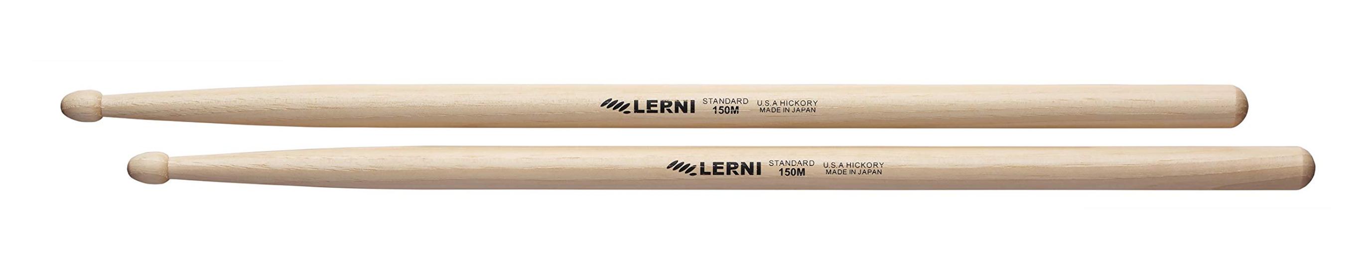 Lerni H-150MW Hickory Standard Series Drumsticks
Lerni H-150MW Hickory Standard Series Drumsticks