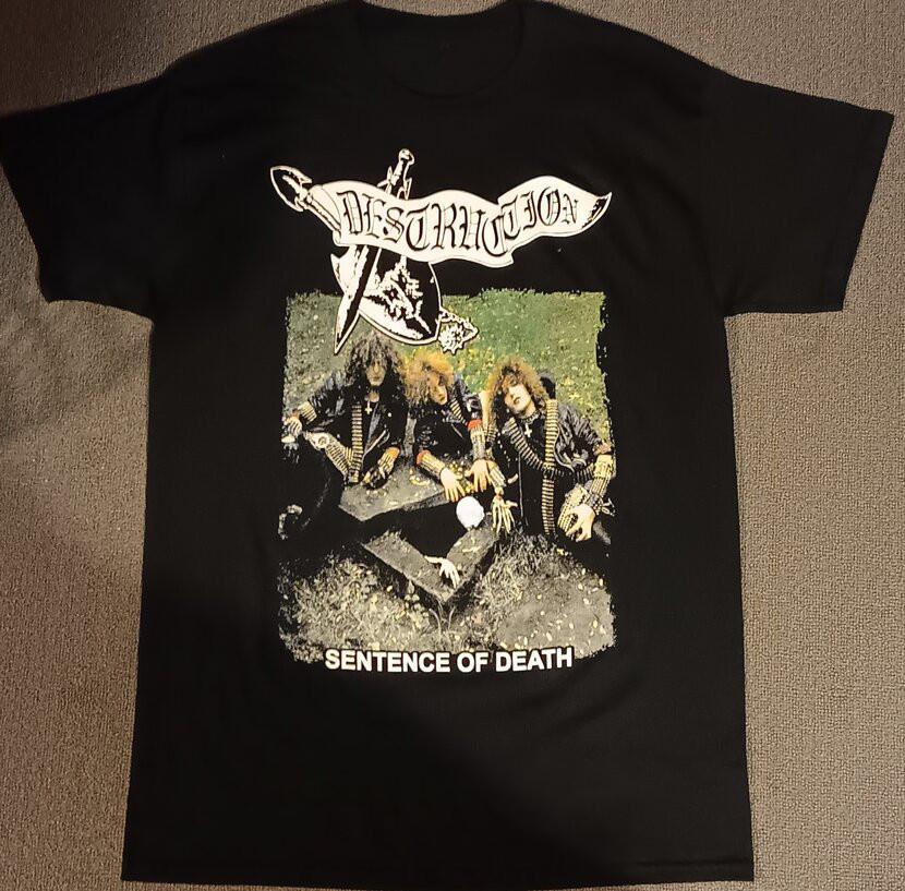 Destruction Band Sentence of Death Album T-Shirt Gift For Men Women Unisex T-Shirt XL
Destruction Band Sentence of Death Album T-Shirt Gift For Men Women Unisex T-Shirt XL