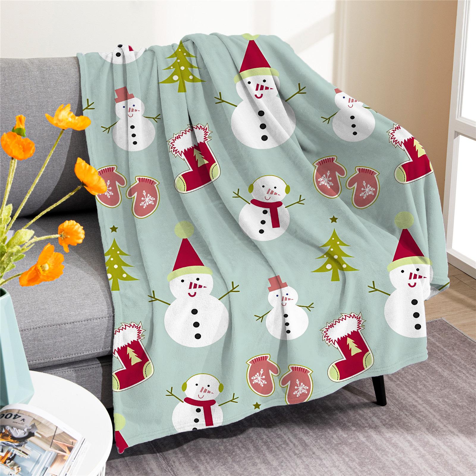 Christmas Snowflakes digitalprinted polyester Bedroom velvet flannel soft sofa cover blanket Fleece soft sofa cover blankets 75x100cm
Christmas Snowflakes digitalprinted polyester Bedroom velvet flannel soft sofa cover blanket Fleece soft sofa cover blankets 75x100cm