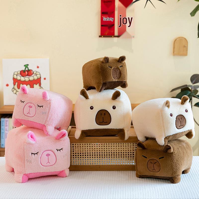 Creative Square Capybara Plush Toy Pillow - Stuffed Animal Doll 20cm 0.15kg розовый
Creative Square Capybara Plush Toy Pillow - Stuffed Animal Doll 20cm 0.15kg розовый