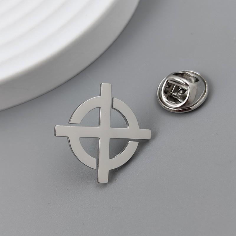 Disc Cross Brooch Cufflinks Premium Products High-end Retro Personality Internet Famous Popular Clothing Accessories 14k
Disc Cross Brooch Cufflinks Premium Products High-end Retro Personality Internet Famous Popular Clothing Accessories 14k
