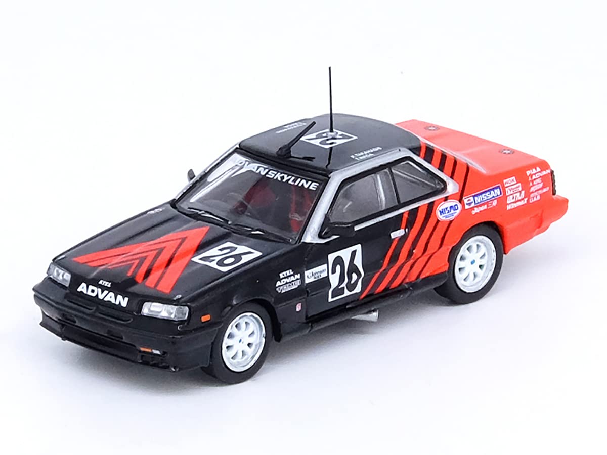 Inno Models Nissan Skyline 2000 Turbo ADVAN JTCC 1987 Kenji Wada Завершенный продукт 1/64 RS-X (ДР30) #26 Такахаши/Такао
Inno Models Nissan Skyline 2000 Turbo ADVAN JTCC 1987 Kenji Wada Завершенный продукт 1/64 RS-X (ДР30) #26 Такахаши/Такао