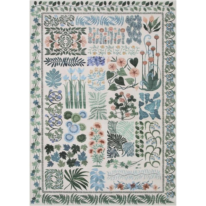 Carpet for Living Room Floral Botanical Washable Bedroom Bedside Rug Soft Non-slip Coffee Table Floor Mat Home Decoration Tapis 50x80cm
Carpet for Living Room Floral Botanical Washable Bedroom Bedside Rug Soft Non-slip Coffee Table Floor Mat Home Decoration Tapis 50x80cm