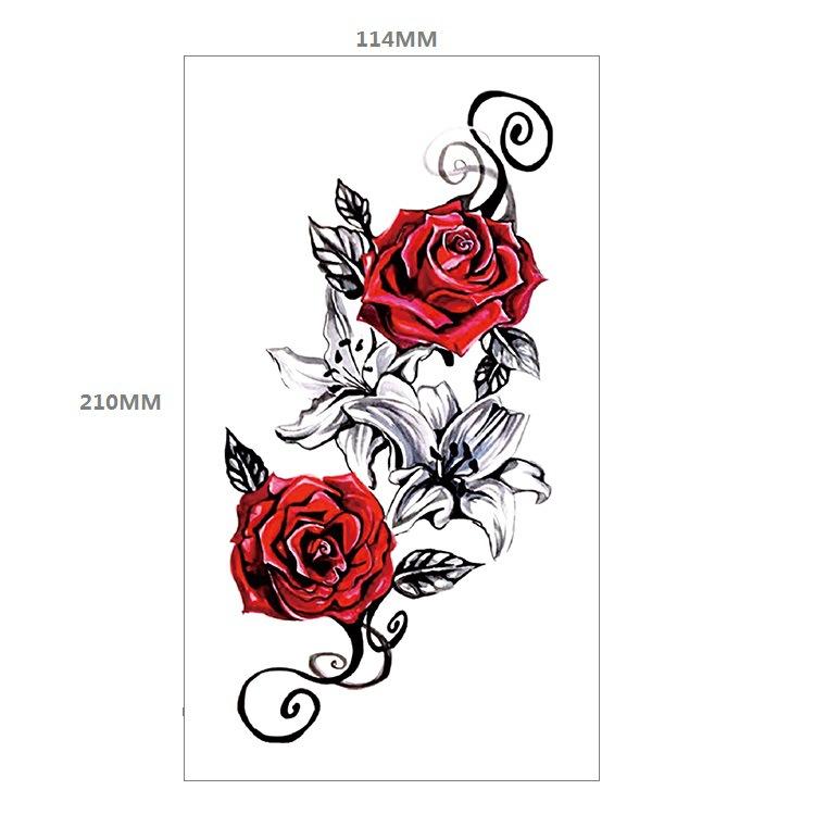 Красная роза цветок рука половина руки татуировка наклейка сова песочные часы геометрия набор для переноса воды наклейка 114*210MM
Красная роза цветок рука половина руки татуировка наклейка сова песочные часы геометрия набор для переноса воды наклейка 114*210MM
