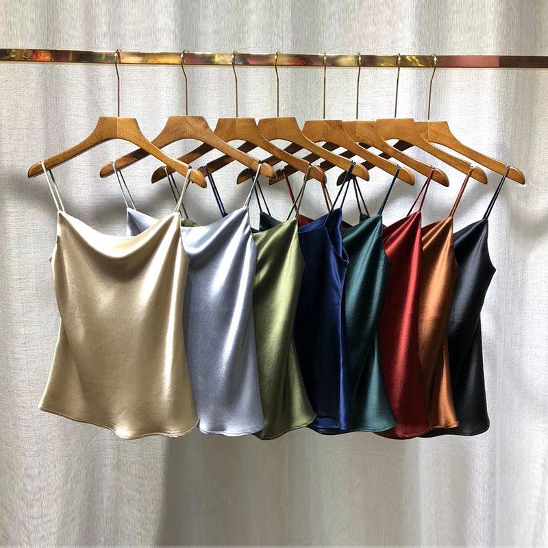 Women s Multicolor Satin Drape Camisole - Elegant Loose Fit with an Acetate Inner Layer M
Women s Multicolor Satin Drape Camisole - Elegant Loose Fit with an Acetate Inner Layer M
