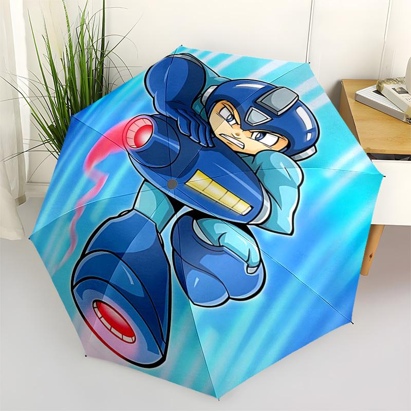 1pc Mega Man Auto-Open Umbrella, Portable 3-Fold Design with 8-Bone Iron Frame, Outdoor for Fans, Travelers, Daily Use, Perfect Gift for Mega Man Enth
1pc Mega Man Auto-Open Umbrella, Portable 3-Fold Design with 8-Bone Iron Frame, Outdoor for Fans, Travelers, Daily Use, Perfect Gift for Mega Man Enth
