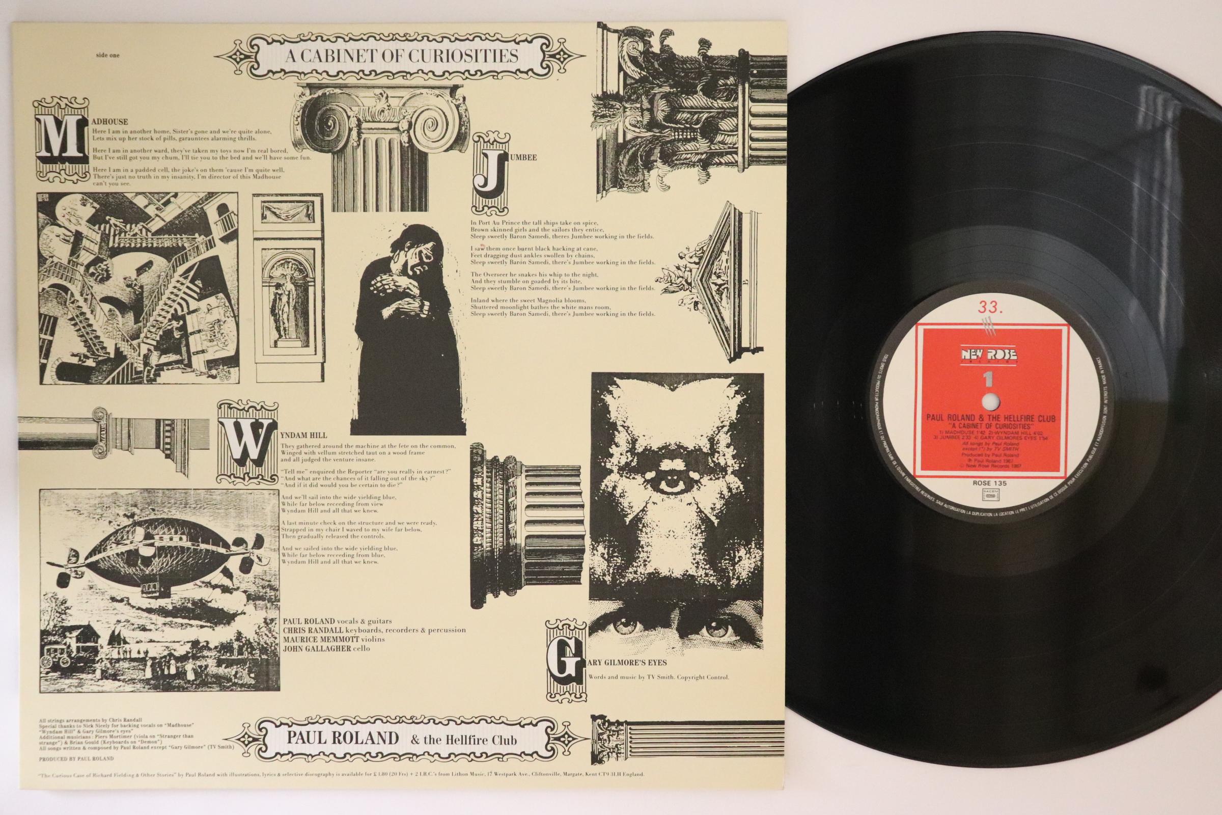 LP Пластинка ПОЛ РОЛАНД КЛУБ АДСКОГО ПЛАМЕНИ Кабинет Курьезов ROSE135 NEW ROSE 1987 Франция Рок Б/У
LP Пластинка ПОЛ РОЛАНД КЛУБ АДСКОГО ПЛАМЕНИ Кабинет Курьезов ROSE135 NEW ROSE 1987 Франция Рок Б/У