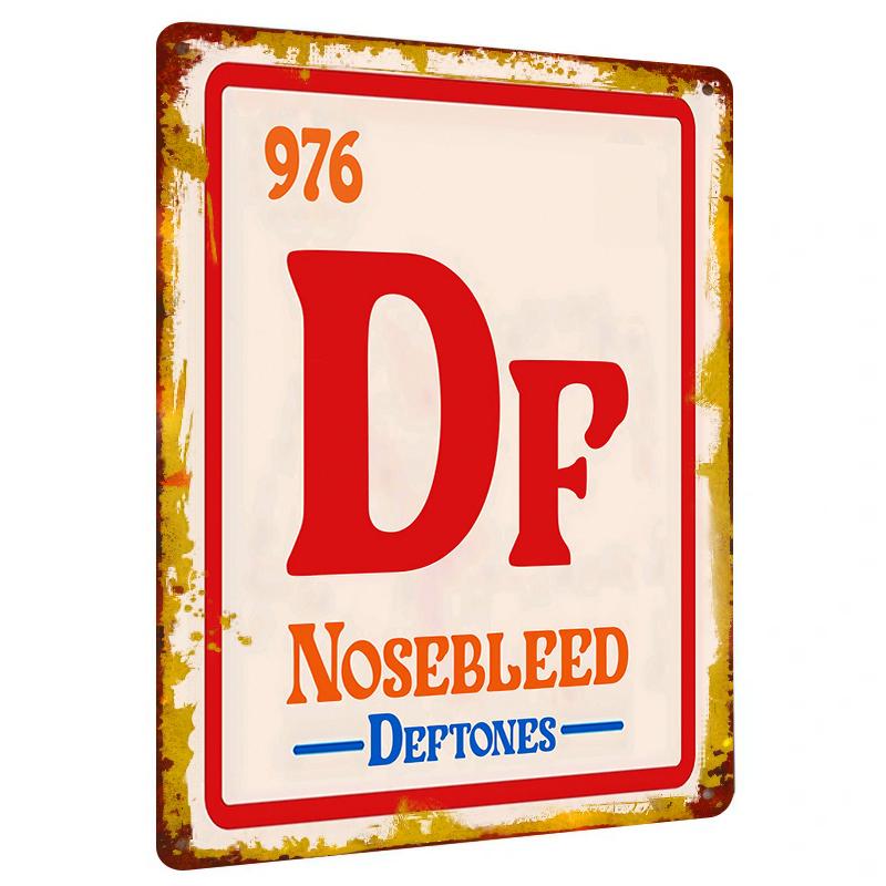 Deftones Band DF Nosebleed Metal Tin Sign Custom Music Art Decor for Home Bar Wall Decoration 20x30cm(7.8x11.8inch)
Deftones Band DF Nosebleed Metal Tin Sign Custom Music Art Decor for Home Bar Wall Decoration 20x30cm(7.8x11.8inch)