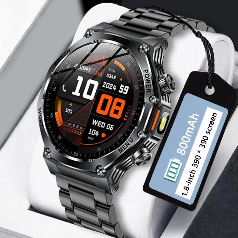 SACOSDING Men s Smart 5.2 Bluetooth Call One Click Connection Watch IP67 Waterproof 800mAh Battery Android iOS Smart Watch
SACOSDING Men s Smart 5.2 Bluetooth Call One Click Connection Watch IP67 Waterproof 800mAh Battery Android iOS Smart Watch