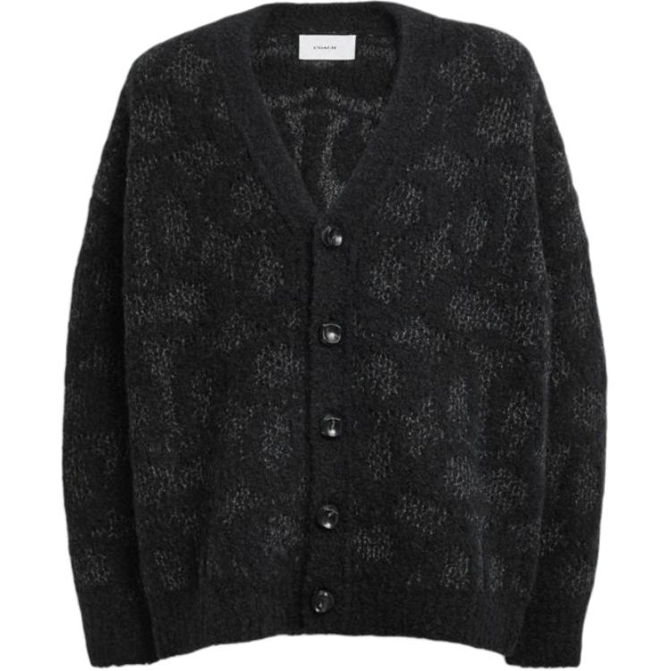 Coach FW24 Gradient V-Neck Single-Breasted Long Sleeve Sweater Unisex sweater Charcoal-Gray CAA78-R8E M
Coach FW24 Gradient V-Neck Single-Breasted Long Sleeve Sweater Unisex sweater Charcoal-Gray CAA78-R8E M