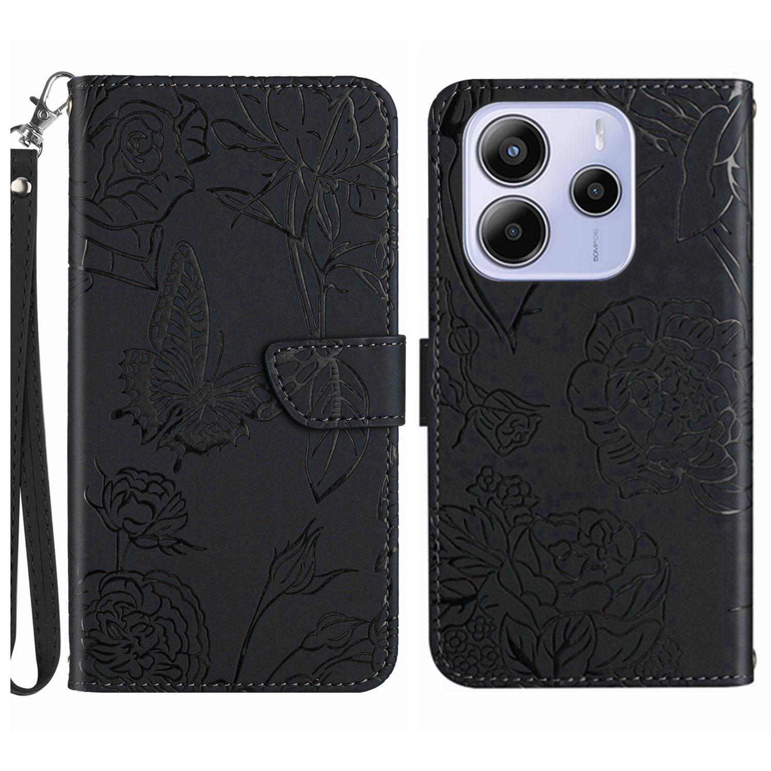 For Xiaomi Redmi Note 14 4G (163.25mm) Case Leather Phone Cover with Strap, Butterfly Flower Imprint D
For Xiaomi Redmi Note 14 4G (163.25mm) Case Leather Phone Cover with Strap, Butterfly Flower Imprint D