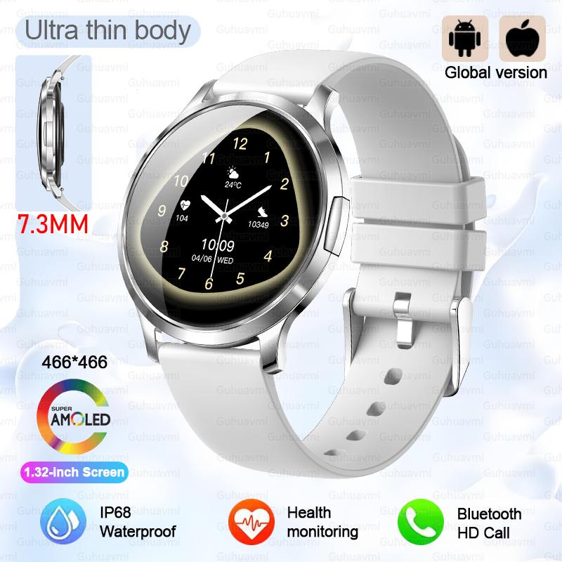 New Bluetooth Call Smart Watch AMOLED Screen Women Health Heart Rate Oximetry Monitor Waterproof Sports Smartwatches Woman Original box серебряный
New Bluetooth Call Smart Watch AMOLED Screen Women Health Heart Rate Oximetry Monitor Waterproof Sports Smartwatches Woman Original box серебряный