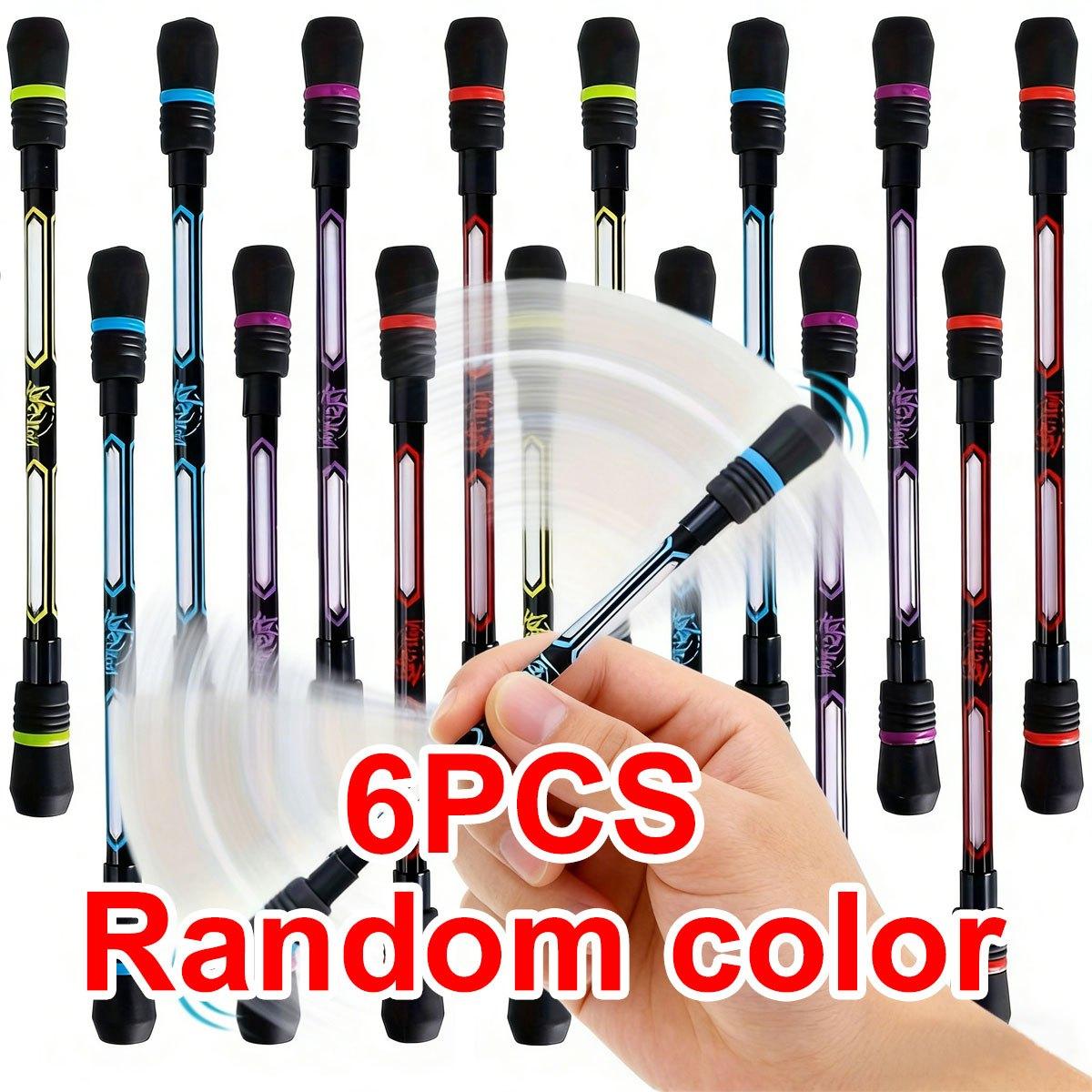 6Pcs 0.5mm Spinning Gel Pens Finger Rolling Rotation Stress Relief Pen Plastic Turntable Pen Back ZSY
6Pcs 0.5mm Spinning Gel Pens Finger Rolling Rotation Stress Relief Pen Plastic Turntable Pen Back ZSY