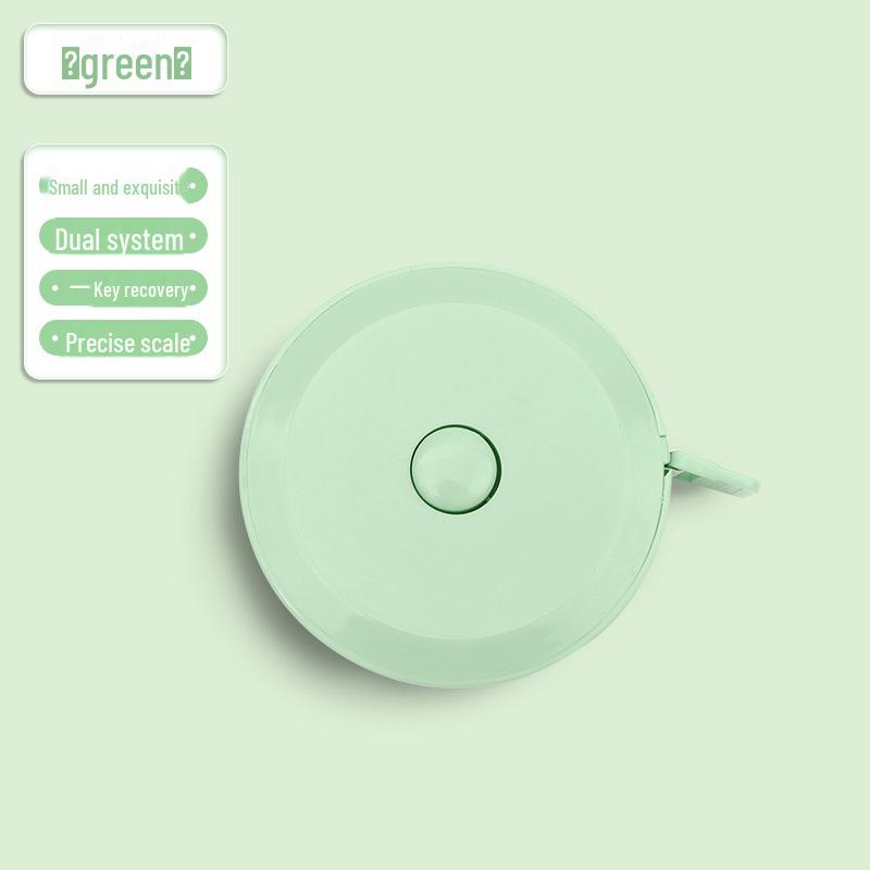 Мини-кожаная рулетка: Портативная мягкая линейка для бытовых измерений — идеально подходит для одежды и окружности талии Nordic Green
Мини-кожаная рулетка: Портативная мягкая линейка для бытовых измерений — идеально подходит для одежды и окружности талии Nordic Green