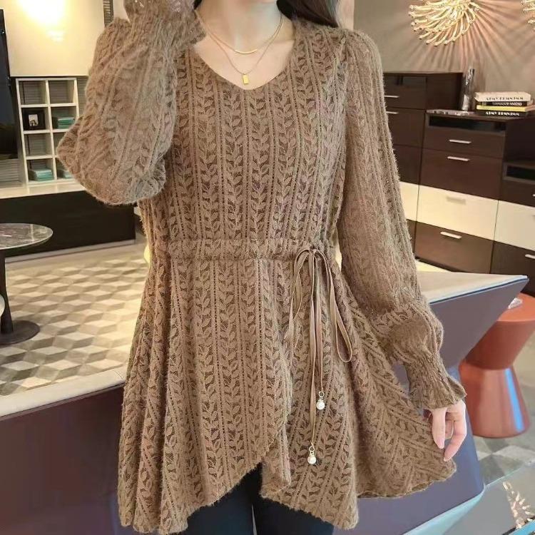 Элегантная кружевная блузка для женщин, идеальная для осени, с утягивающей талией и стильной рубашкой с V-образным вырезом 5XL хаки
Элегантная кружевная блузка для женщин, идеальная для осени, с утягивающей талией и стильной рубашкой с V-образным вырезом 5XL хаки