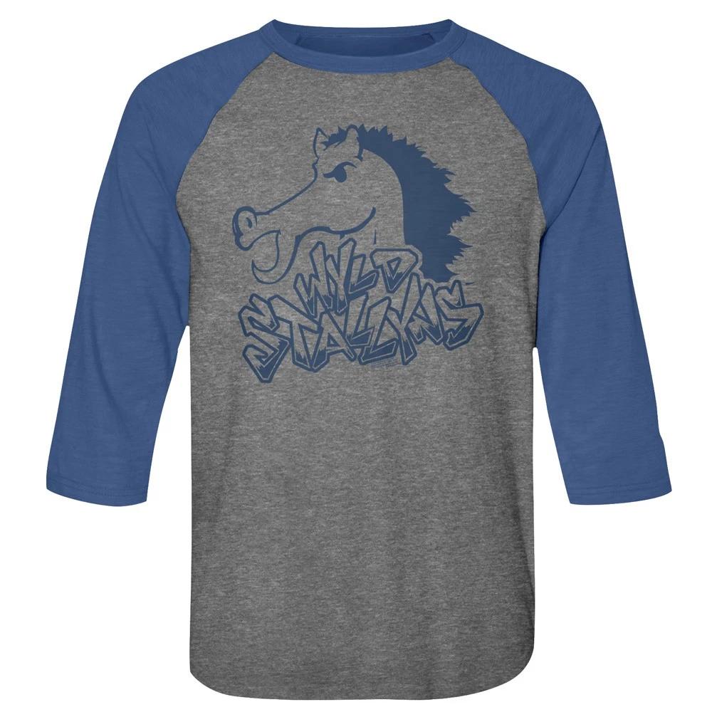 Bill & Ted s Excellent Adventure Wyld Stallyns Horse Logo Men s Raglan T shirt L
Bill & Ted s Excellent Adventure Wyld Stallyns Horse Logo Men s Raglan T shirt L