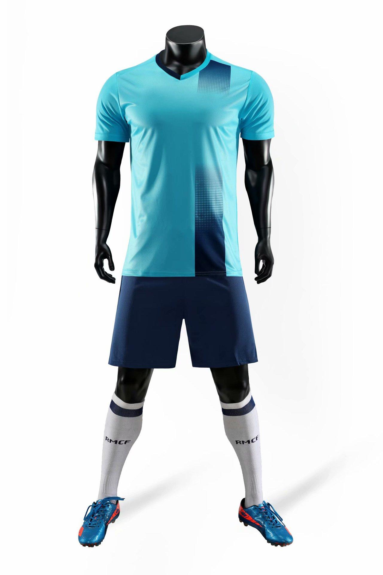 New Football Uniform Set Sweat-Absorbing Breathable Jersey Training Uniform Adult Children Football Jersey School Group Purchase 3xl male height 185-190 озеро синього кольору
New Football Uniform Set Sweat-Absorbing Breathable Jersey Training Uniform Adult Children Football Jersey School Group Purchase 3xl male height 185-190 озеро синього кольору