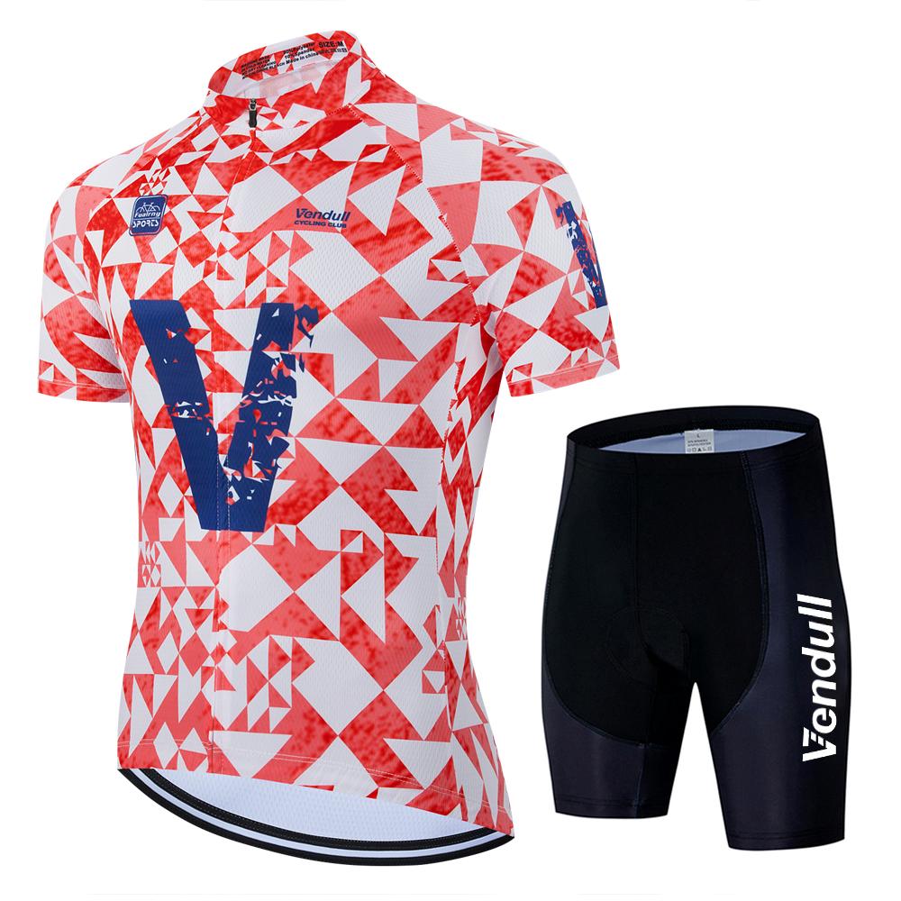 Team Short Sleeve 2026 Summer Breathable Cycling Suit Set Clothes Bib Shorts Set Cycling Clothing Outdoor Mtb Ropa Ciclismo Red Mountain Bike Wear Asian size-4XL
Team Short Sleeve 2026 Summer Breathable Cycling Suit Set Clothes Bib Shorts Set Cycling Clothing Outdoor Mtb Ropa Ciclismo Red Mountain Bike Wear Asian size-4XL