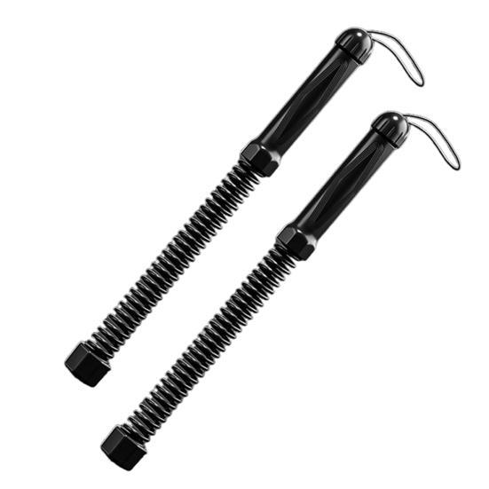 1 пара канатов Ropeless Battle Rope, легкая портативная тренировочная веревка для укрепления мышц рук, нескользящая веревка для тренировок в домашнем спортзале для начинающих чёрный