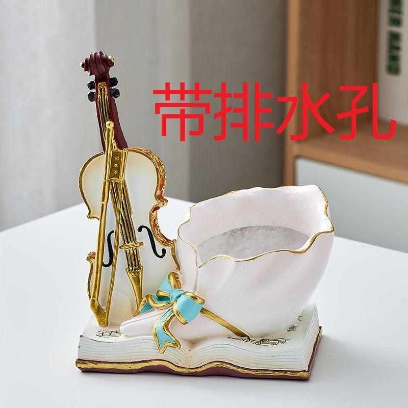 Современный цветочный горшок для суккулентов в форме скрипки, креативный из смолы, в форме скрипки, горшок для суккулентов, ваза для цветов, украшение для гостиной, патио
Современный цветочный горшок для суккулентов в форме скрипки, креативный из смолы, в форме скрипки, горшок для суккулентов, ваза для цветов, украшение для гостиной, патио