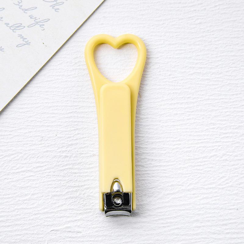 Candy Color Heart Shaped Nail Clipper Set, Minimalist Solid Color Portable Fingernail Trimmer For Women, Durable Plastic Handle Manicure Tool жовтий
Candy Color Heart Shaped Nail Clipper Set, Minimalist Solid Color Portable Fingernail Trimmer For Women, Durable Plastic Handle Manicure Tool жовтий