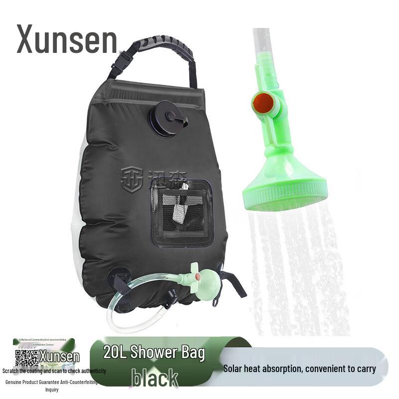 Xunsen 20L Solar Portable Shower Bag Default
Xunsen 20L Solar Portable Shower Bag Default