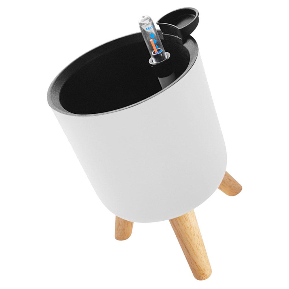 Round Self Watering Planter Automatic Flower Pots With Stand Modern Indoor Planters Gardening Accessories Container Tripod 19.50X14.00X14.00CM білий
Round Self Watering Planter Automatic Flower Pots With Stand Modern Indoor Planters Gardening Accessories Container Tripod 19.50X14.00X14.00CM білий